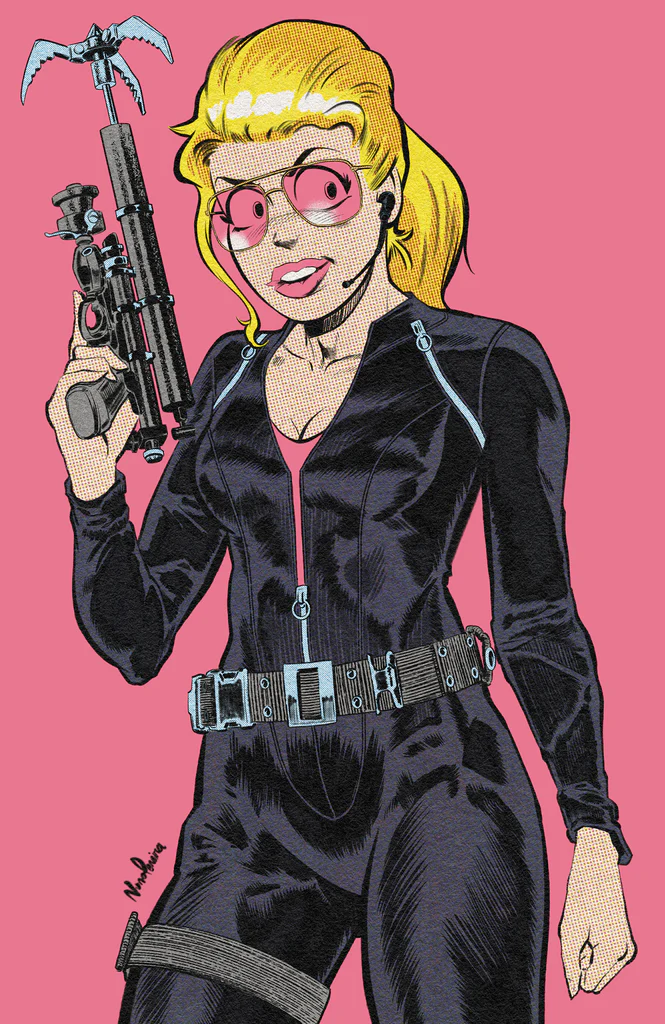 ARCHIE BETTY & VERONICA  SPY GIRLS #1 VIRGIN EXCLUSIVE POP ART - PEREIRA