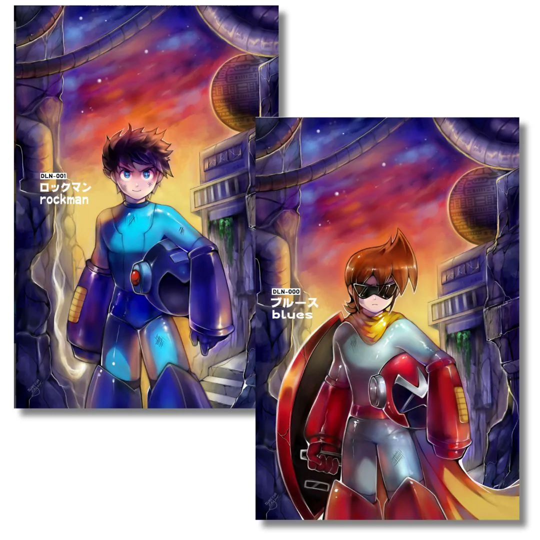 MEGA MAN TIMELINES #1 VIRGIN EXCLUSIVE SET - RAY LTD 500 - VIDEO GAME COMIC