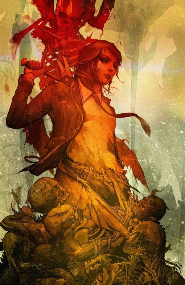 DAMN THEM ALL #1 SDCC VIRGIN EXCLUSIVE - DAN QUINTANA - TRINITY (2022)