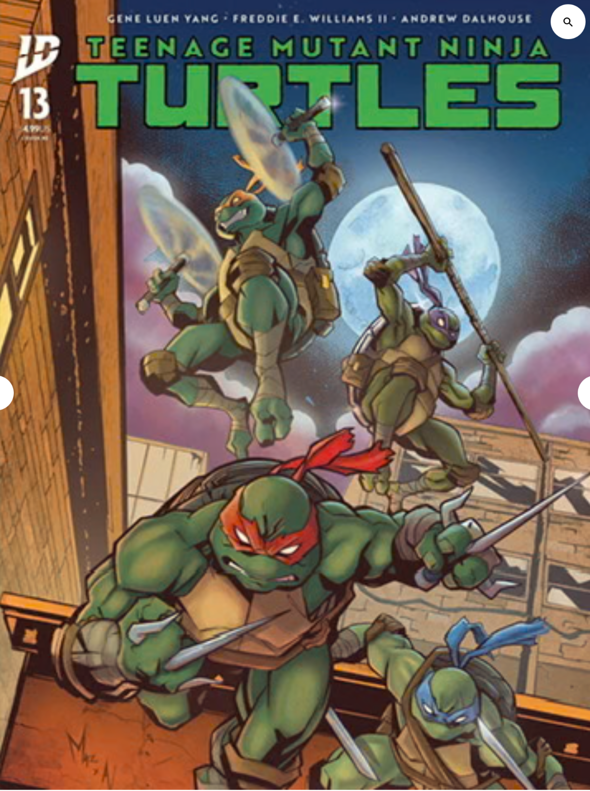 TEENAGE MUTANT NINJA TURTLES #13 (2025) EXCLUSIVE - 1ST APP