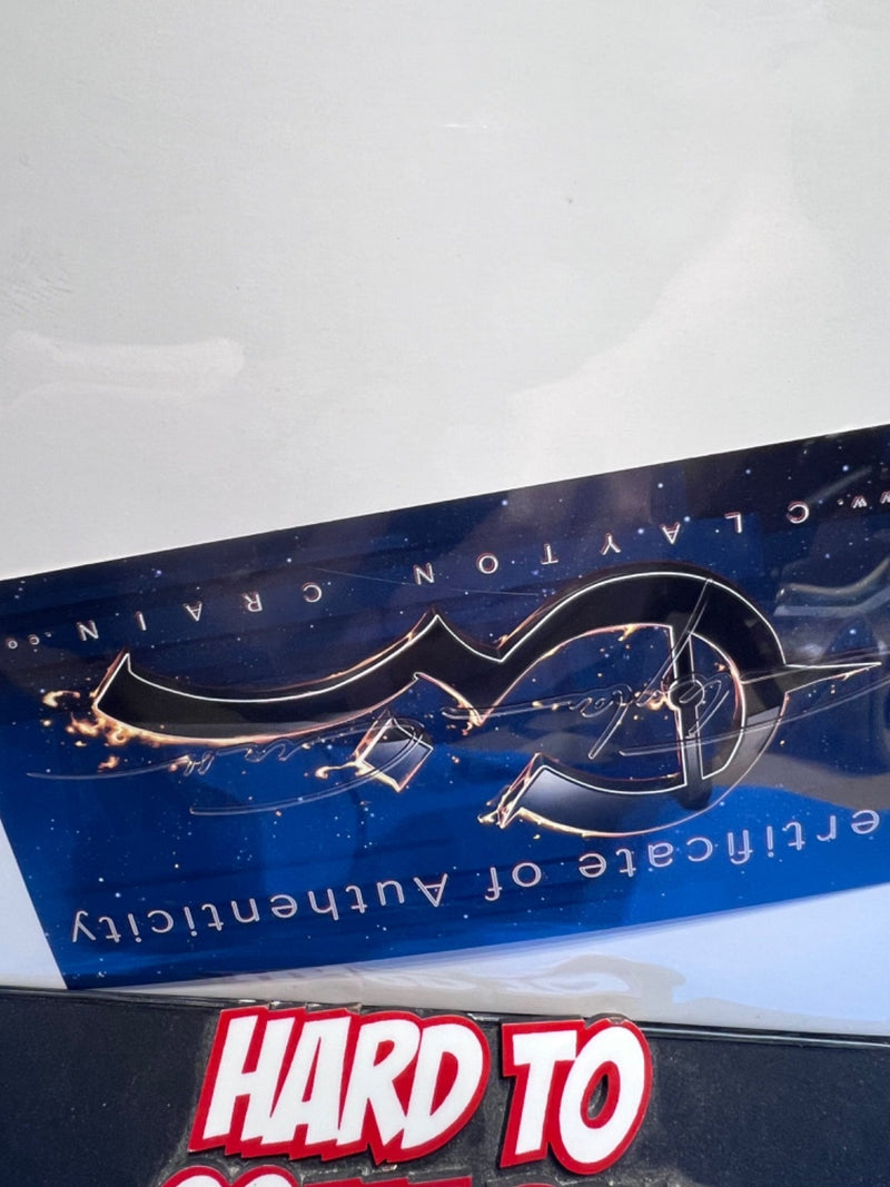 SIGNED SUPERMAN SPIDER-MAN #1 - CLAYTON CRAIN 'BLUE SIG' W/COA