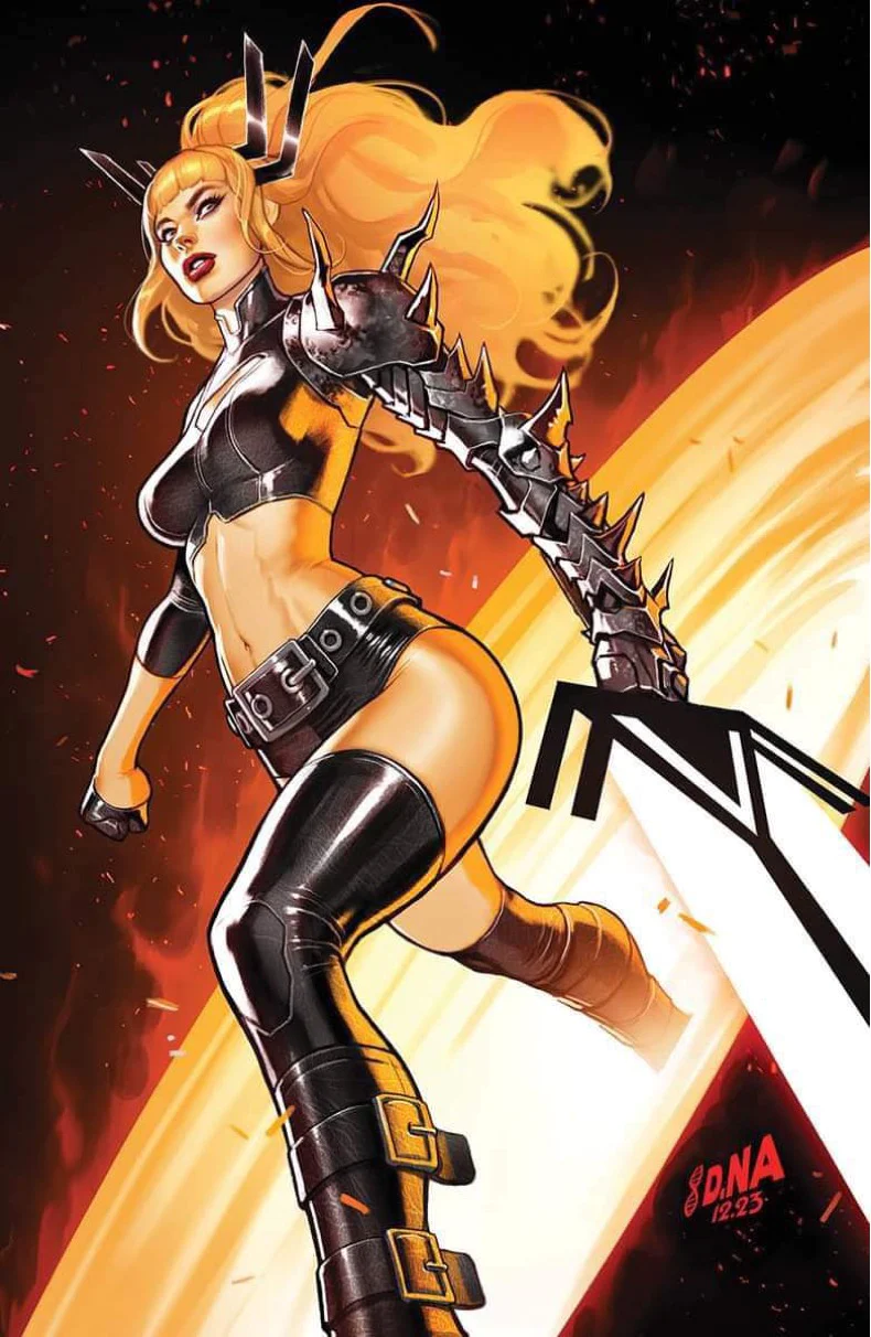 X-MEN #31 EXCLUSIVE VIRGIN/TRADE - DAVID NAKAYAMA - MAGIK
