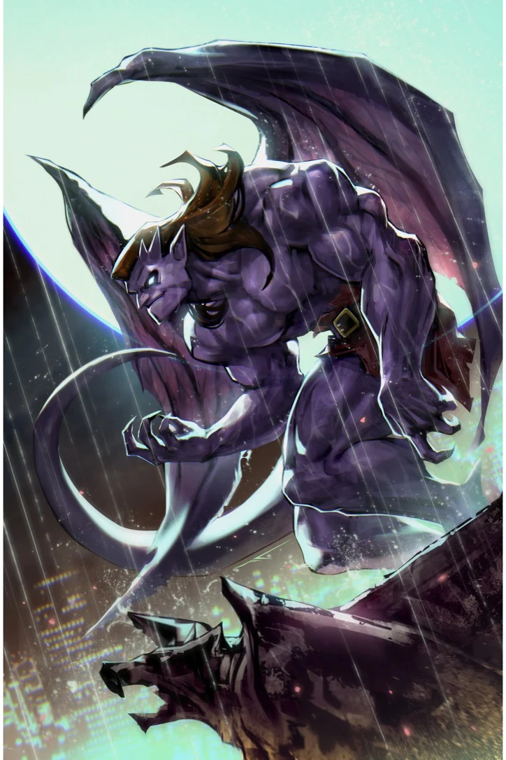 DISNEY GARGOYLES #1 VIRGIN EXCLUSIVE SET - IVAN TAO