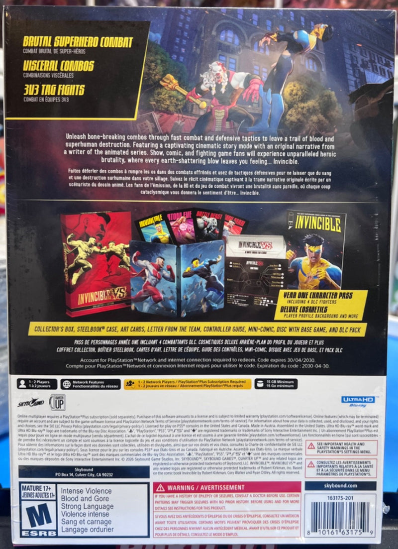 INVINCIBLE vs Ps5 COLLECTORS EDITION - LUNAR EXCLUSIVE