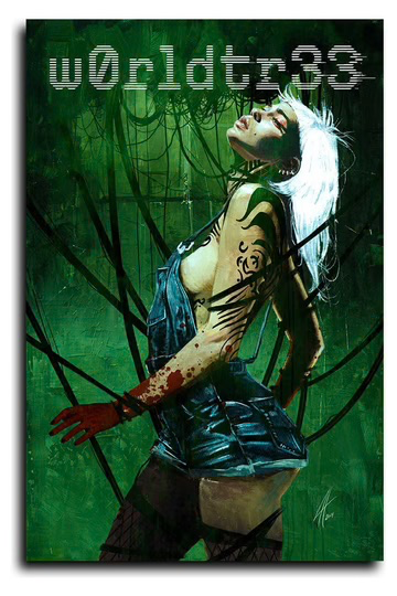 W0RLDTR33 #10 EXCLUSIVE PINUP COVER - HERRERA - TYNION