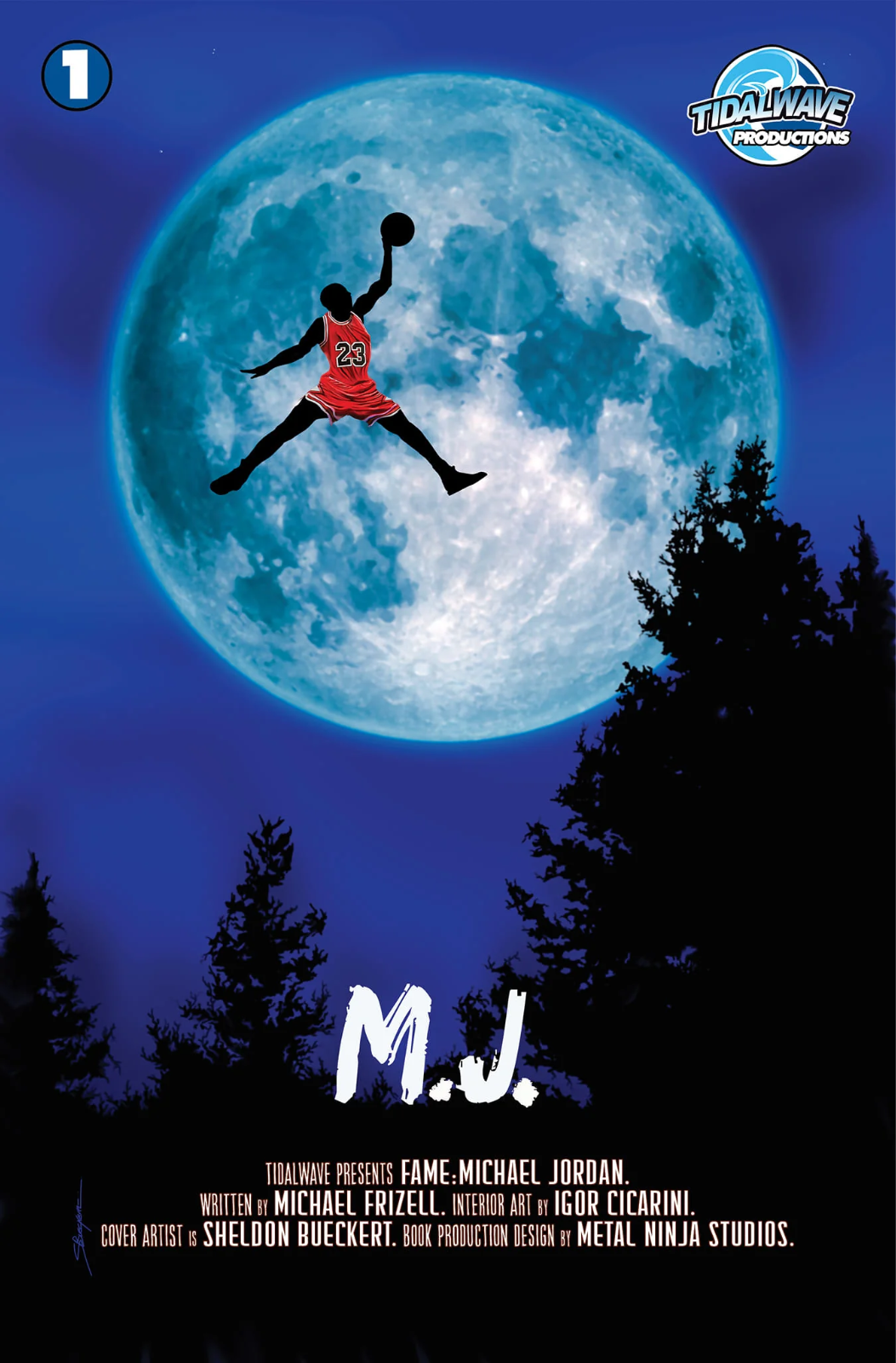 FAME: MICHAEL JORDAN #1 EXCLUSIVE ET HOMAGE - BUECKERT - LTD 600