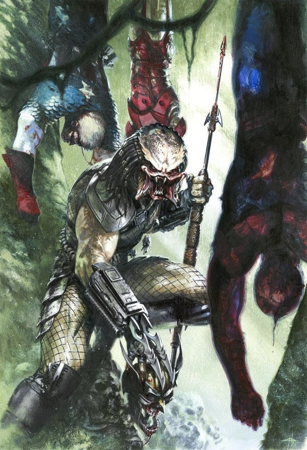 1:100 PREDATOR KILLS THE MARVEL UNIVERSE #1 VIRGIN INCENTIVE - DELL OT ...