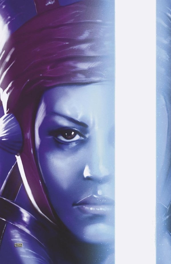 1:100 STAR WARS JEDI KNIGHTS #5 VIRGIN LIGHTSABER INCENTIVE -  TAURIN CLARKE