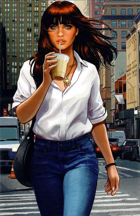 1:100 ULTIMATE SPIDER-MAN #17 VIRGIN INCENTIVE - MARY JANE - IVAN TALAVERA