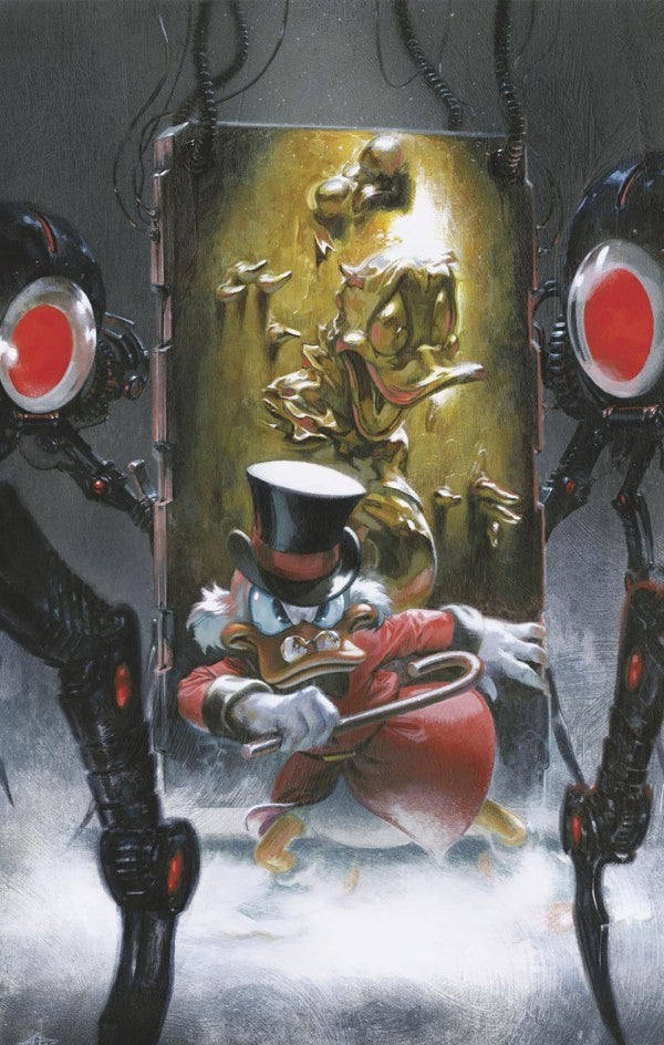 1:100 UNCLE SCROOGE EARTHS MIGHTEST DUCK #1 VIRGIN INCENTIVE -  DELL'OTTO