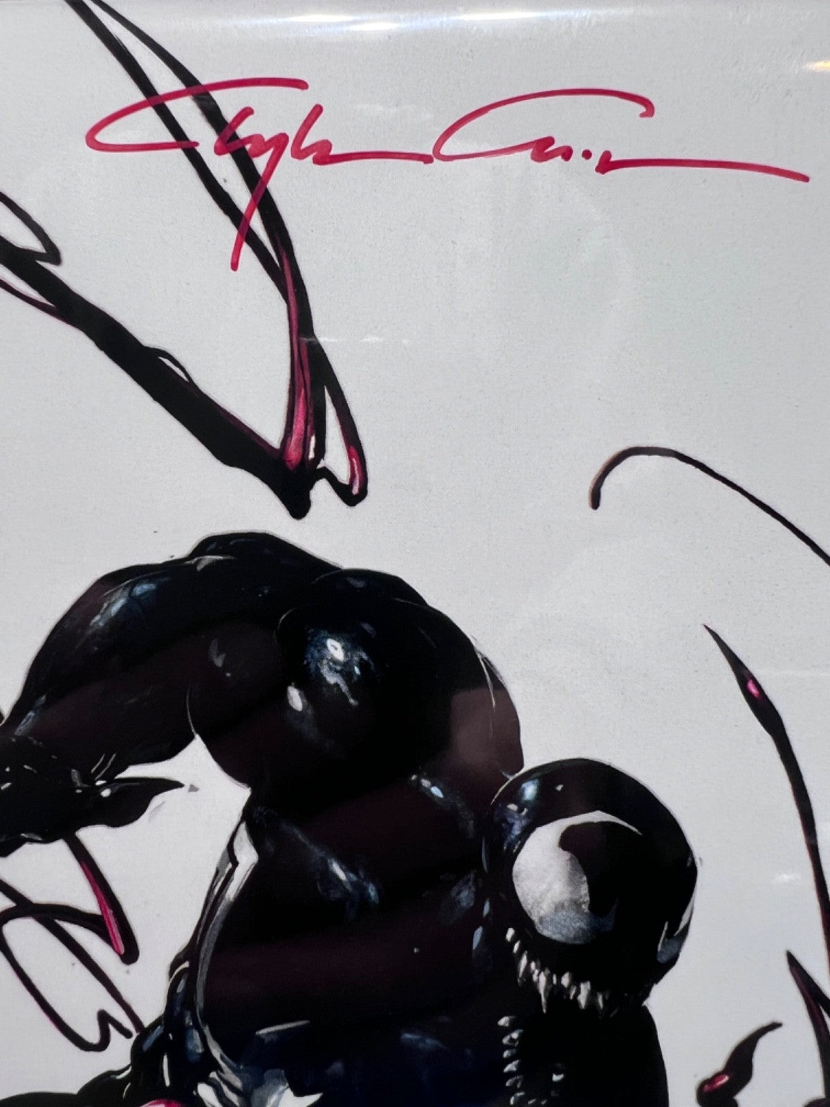 VENOM #27 (2020) SIGNED CLAYTON CRAIN VIRGIN EXCLUSIVE COA - 1ST CODEX