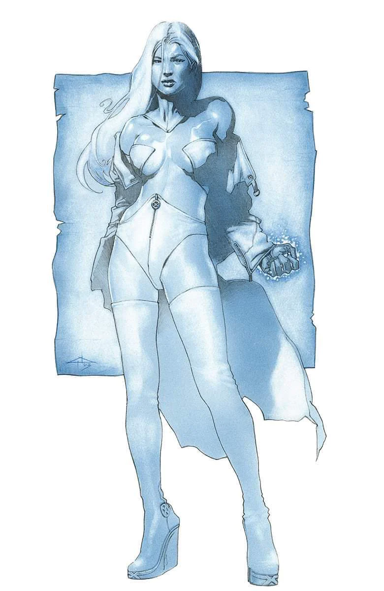 X-MEN #28 VIRGIN/TRADE EXCLUSIVE - GABRIELE DELL’OTTO - EMMA FROST - FALL OF X