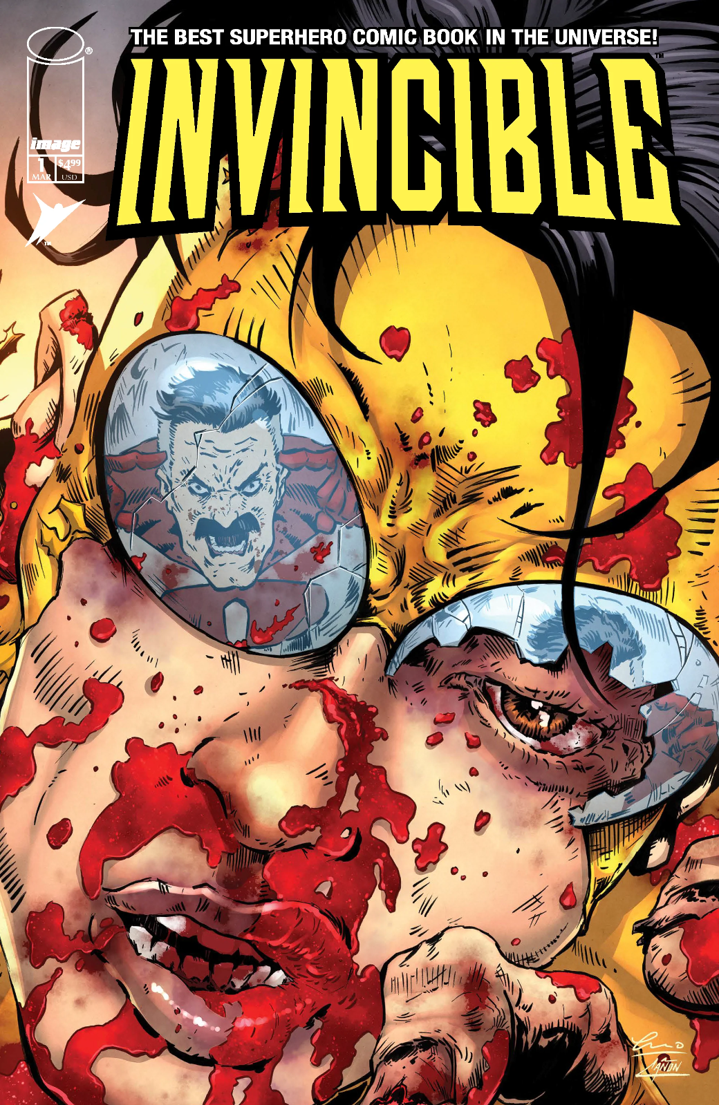 INVINCIBLE #1 EXCLUSIVE FACSIMILE - HERNANDEZ LTD 1500 (2026)  OMNI-MAN