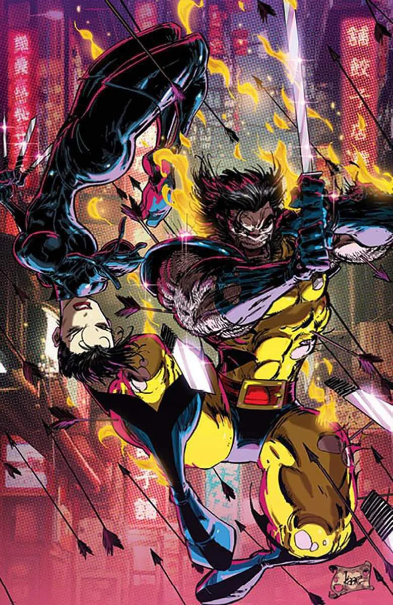 WOLVERINE #1 FACSIMILE EXCLUSIVE VIRGIN/TRADE SET  - KAARE, MILLER. CLAREMONt