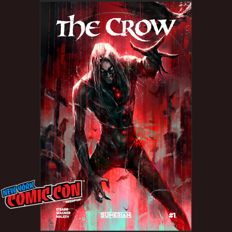 THE CROW DEAD TIME #1 NYCC EXCLUSIVE VIRGIN & TRADE - IVAN TAO