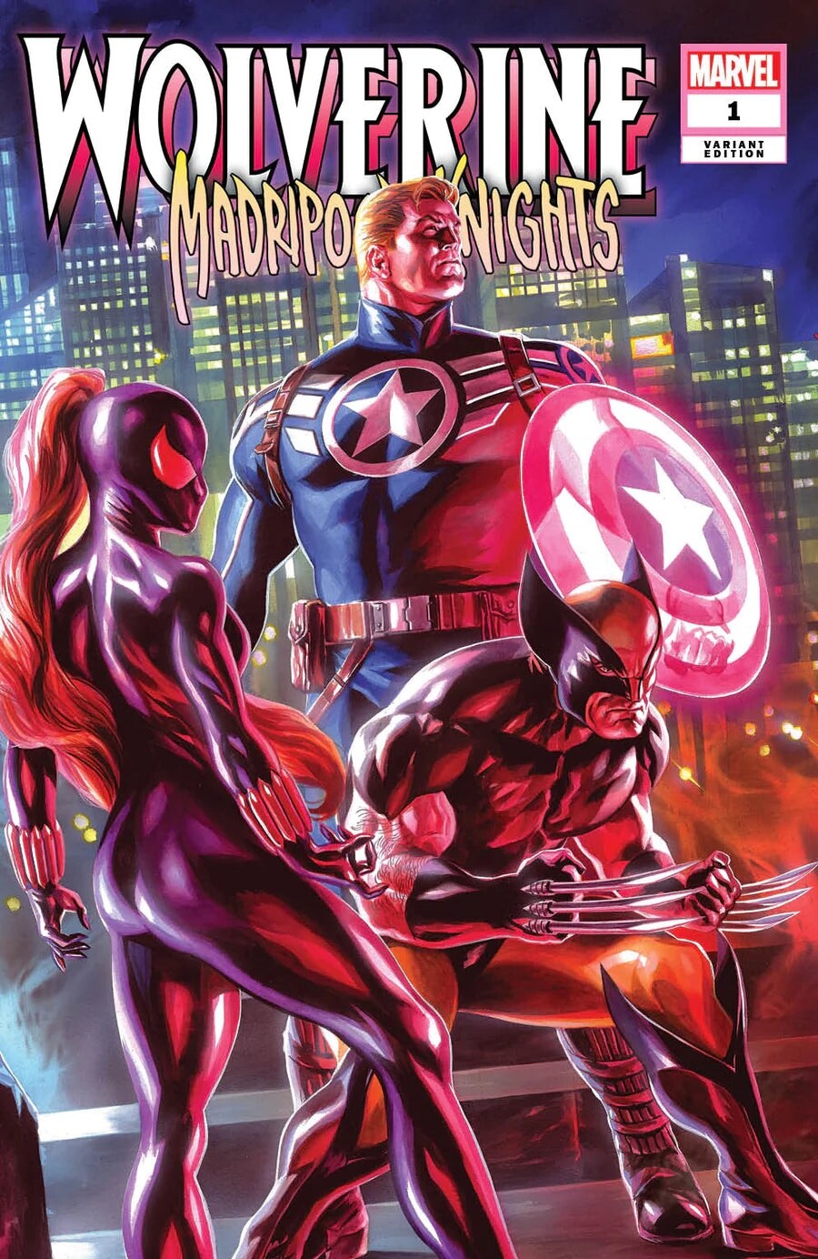 WOLVERINE MADRIPOOR KNIGHTS #1 EXCLUSIVE HOMAGE -  MASSAFERA - CLAREMONT - LTD