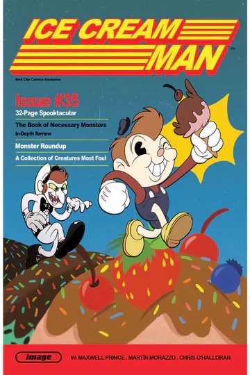 ICE CREAM MAN #35 EXCLUSIVE NES POWER MAG HOMAGE - TRISH FORSTNER