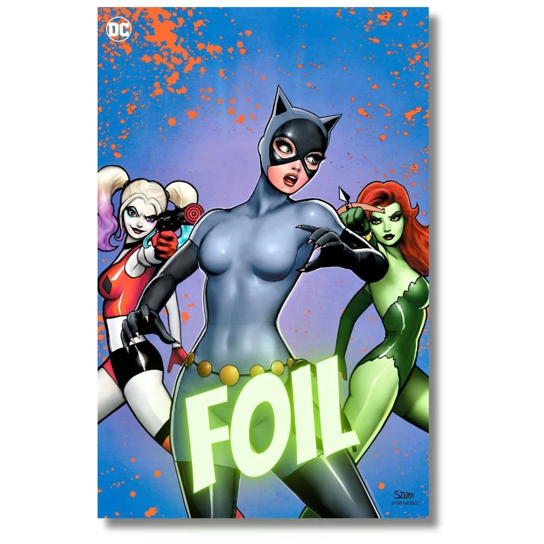 GOTHAM CITY SIRENS #1 EXCLUSIVE FOIL VIRGIN HOMAGE - SZERDY LTD 1000