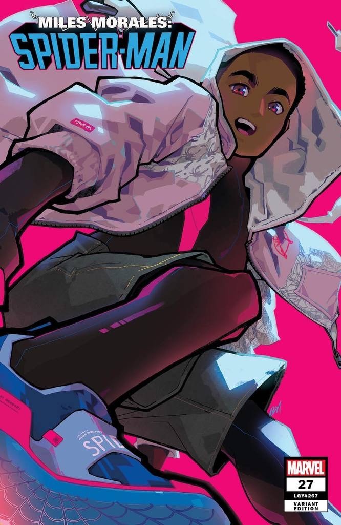 MILES MORALES SPIDER-MAN #27 EXCLUSIVE VIRGIN & TRADE - ROSE BESCH