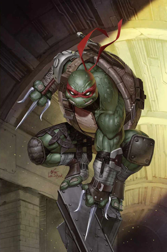 TMNT TEENAGE MUTANT NINJA TURTLES #1 VIRGIN EXCLUSIVE - INHYUK - 2024