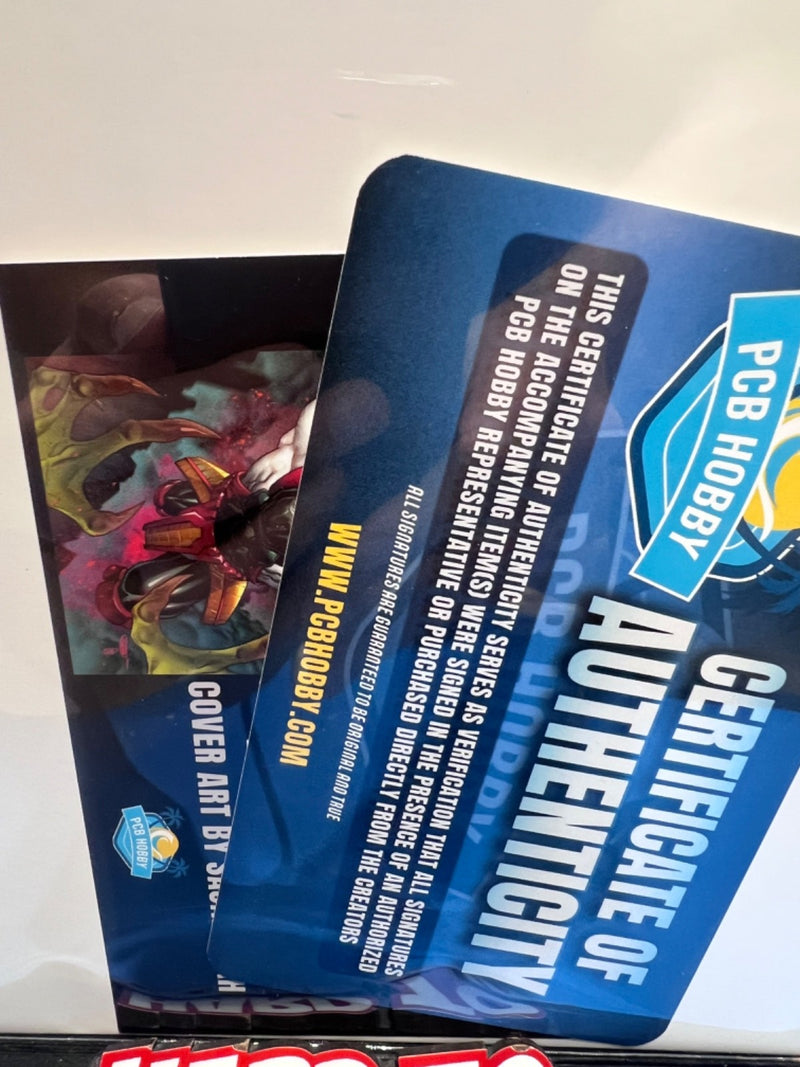 SIGNED BATTLE BEAST #7 EXCLUSIVE - SHAH - LTD 1K - INVINCIBLE - COA