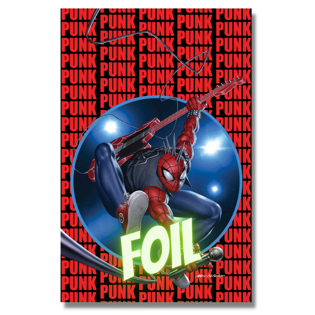 NYCC VIRGIN FOIL - AMAZING SPIDER-MAN #33 - YOON EXCLUSIVE - ASM 300 HOMAGE