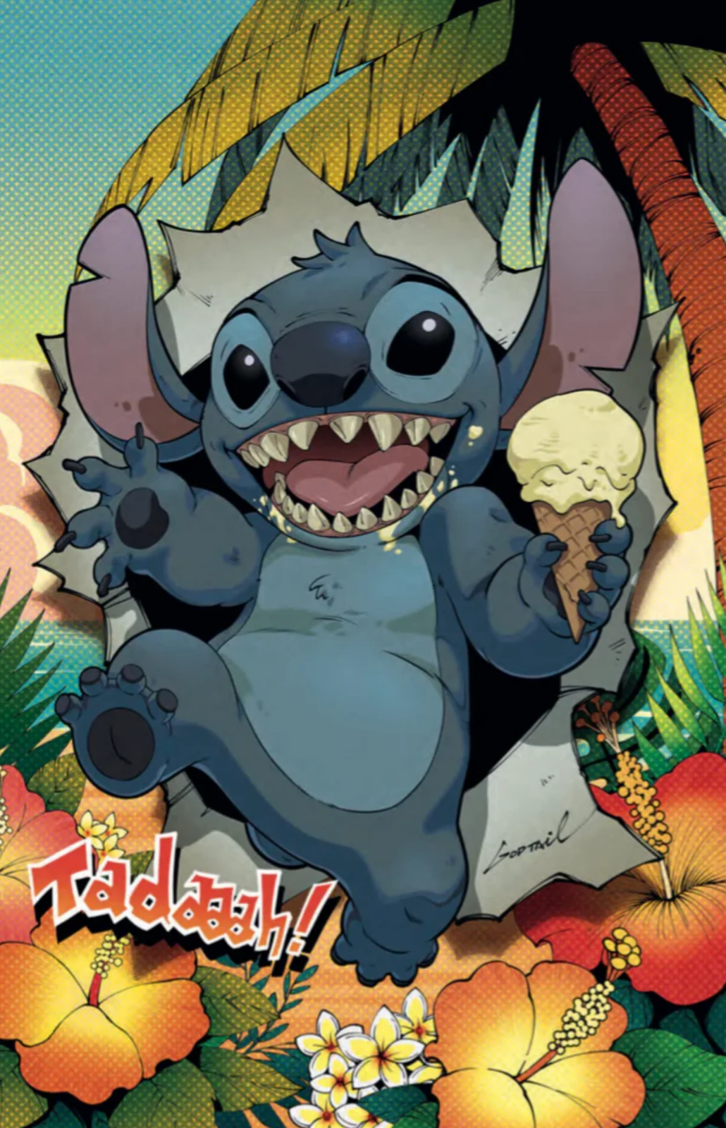 DISNEY STITCH #1 EXCLUSIVE VIRGIN - GODTAIL