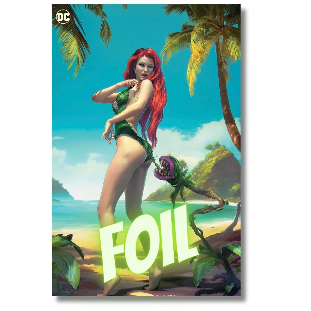 POISON IVY #24 EXCLUSIVE FOIL COPPERTONE HOMAGE DA SILVA  LTD 1000