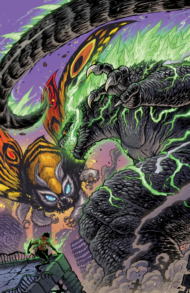 GODZILLA KAI-SEI #1 EXCLUSIVE VIRGIN/TRADE - FRANK LTD 600