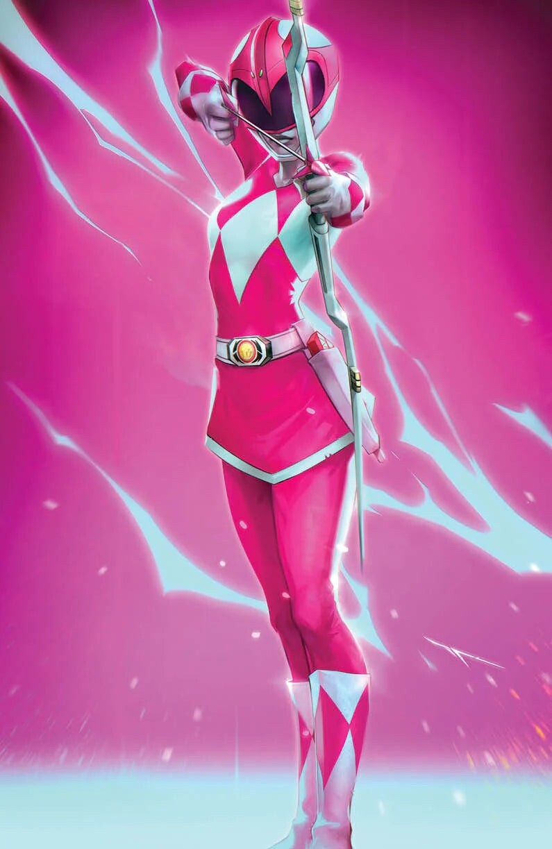 MIGHTY MORPHIN POWER RANGERS #101 VIRGIN EXCLUSIVE - IVAN TAO - Pink Ranger MMPR