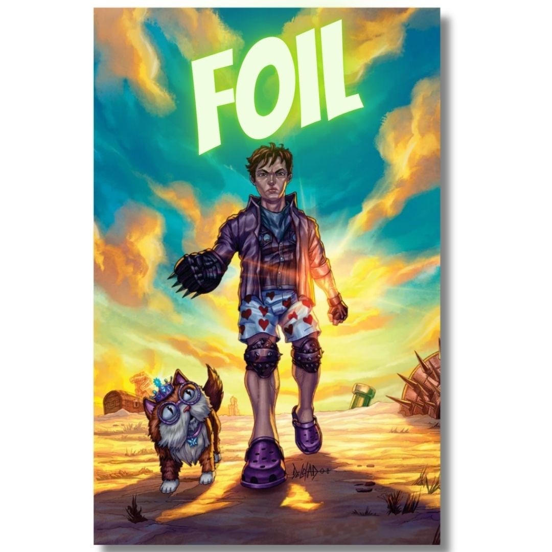 DUNGEON CRAWLER CARL #0 EXCLUSIVE FOIL DELGADO SET - FALLOUT HOMAGE  LTD 100