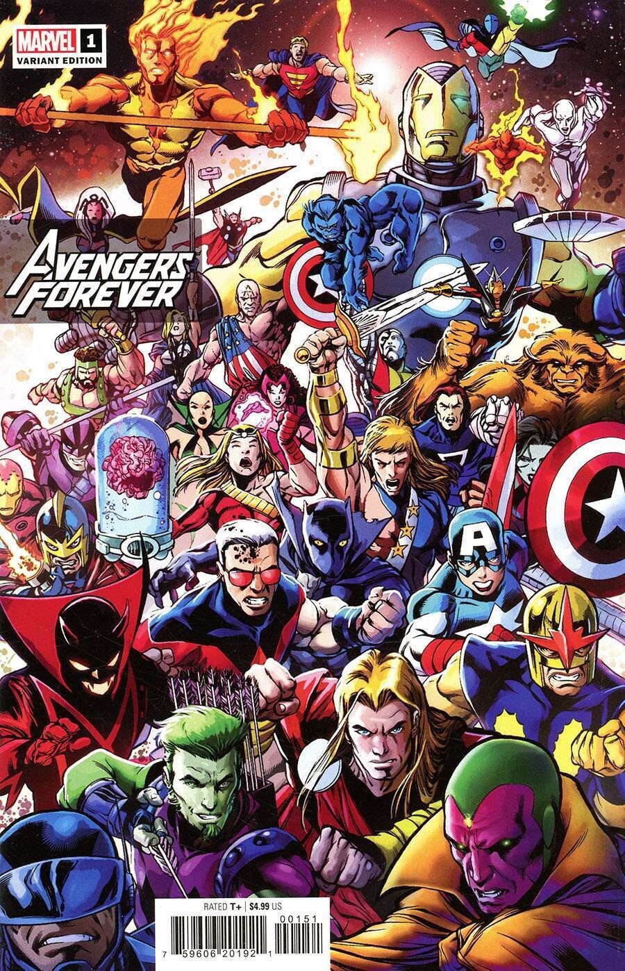 AVENGERS FOREVER #1 1:50 PACHECO - TONS OF 1ST APP