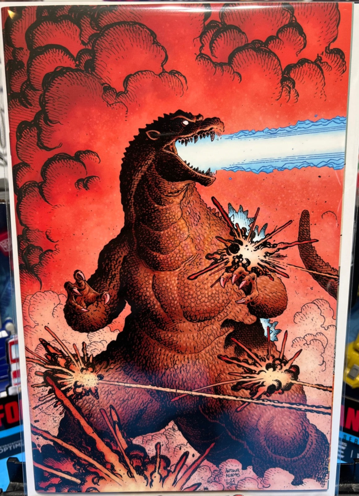 GODZILLA KAI SEI #1 SDCC EXCLUSIVE ART ADAMS VIRGIN - NM 2025