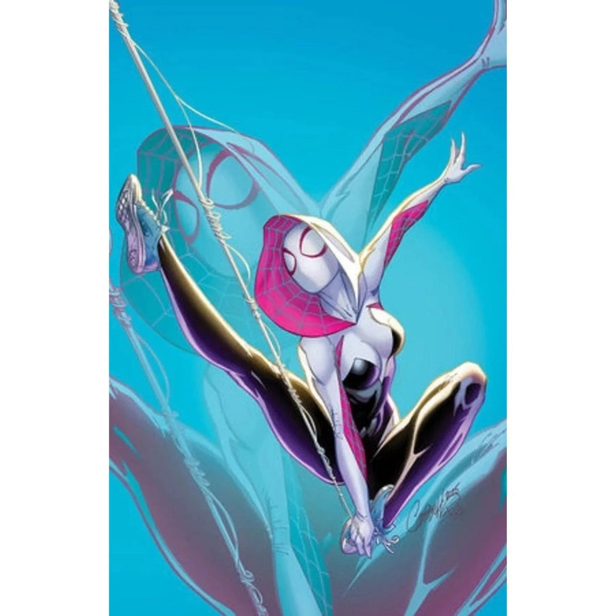 1:100 ALL-NEW SPIDER-GWEN GHOST SPIDER #1 VIRGIN INCENTIVE - J Scott Campbell