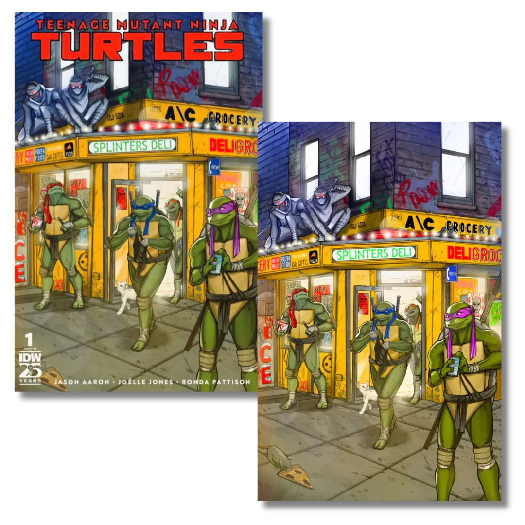 TEENAGE MUTANT NINJA TURTLES #1 NYCC EXCLUSIVE VIRGIN/TRADE 2024 Melendez TMNT