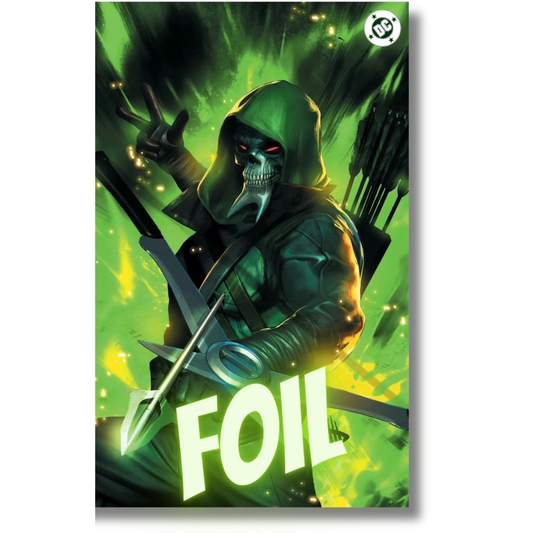 ABSOLUTE GREEN ARROW #1  TRADE & FOILS 3 BOOK EXCLUSIVE SET -  WILKINS - 1ST APP