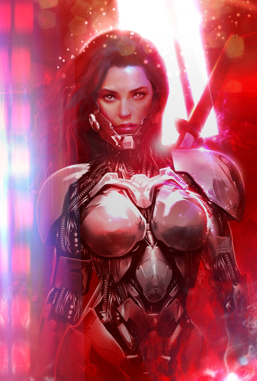 🔥 BLOOD RED RAVEN #2 EXCLUSIVE FOIL & ACTION FIGURE VARIANT - LTD 40 - NM