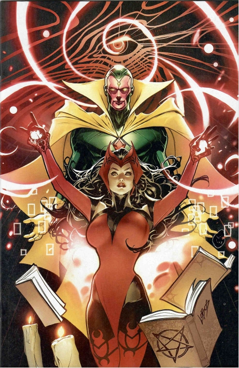 1:100 VISION & SCARLET WITCH #2 VIRGIN INCENTIVE - LOBOS - MCU