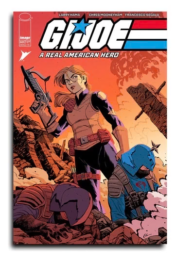 G.I. JOE #301 EXCLUSIVE TRADE & FOIL VIRGIN SCARLETT- YOUNG - IMAGE 2023- LE 500