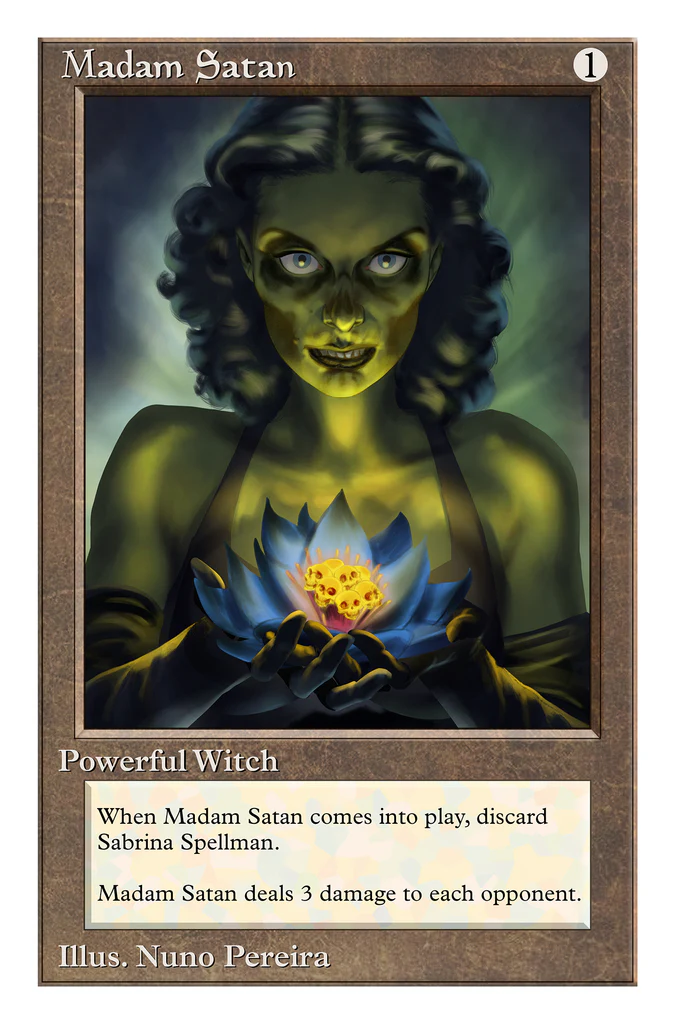 ARCHIE  SABRINA MADAM SATAN #1 EXCLUSIVE MAGIC The GATHERING  HOMAGE LTD 400