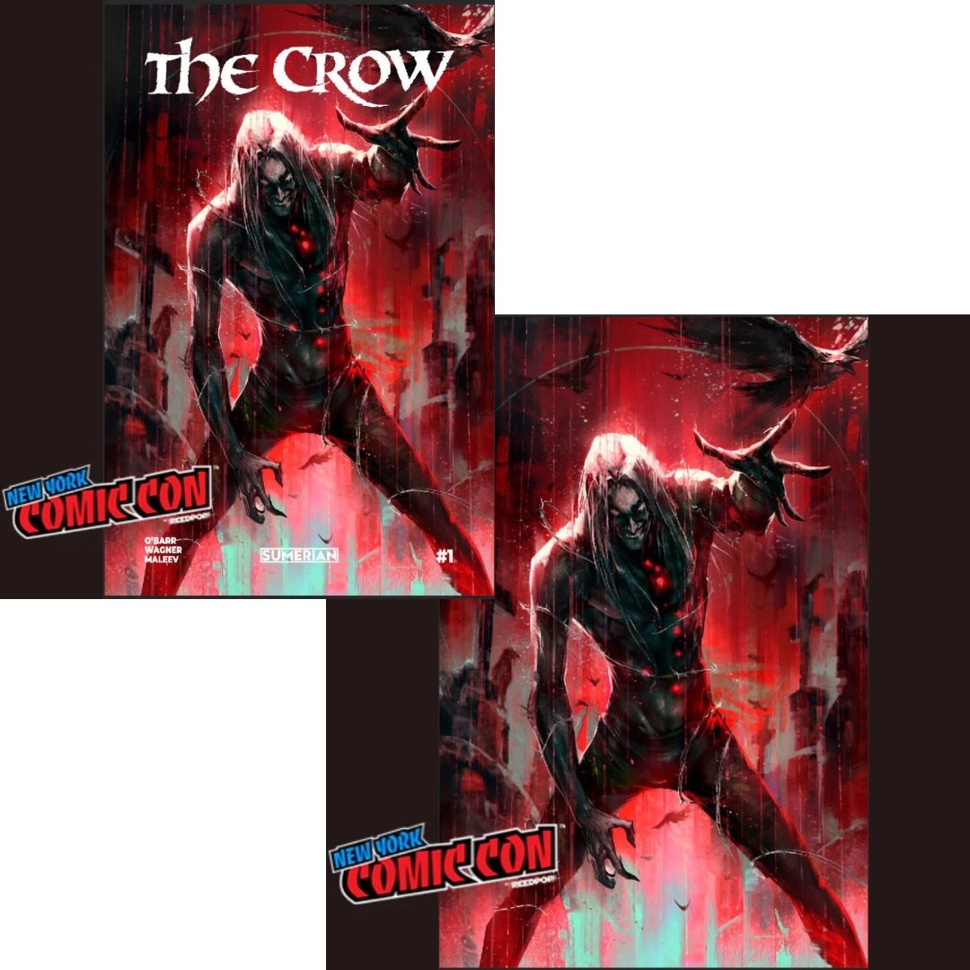 THE CROW DEAD TIME #1 NYCC EXCLUSIVE VIRGIN & TRADE - IVAN TAO
