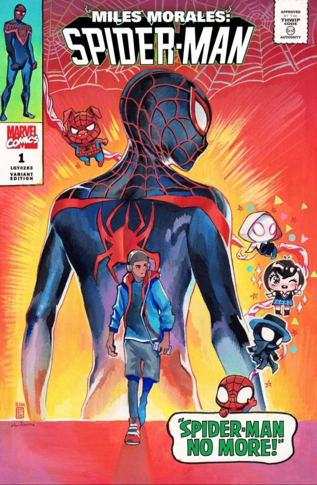 MILES MORALES SPIDER-MAN #1 EXCLUSIVE - ASM50 HOMAGE - RIAN GONZALES