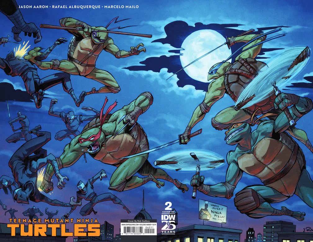 TMNT TEENAGE MUTANT NINJA TURTLES #2 (2024) EXCLUSIVE WRAPAROUND - GUILLORY