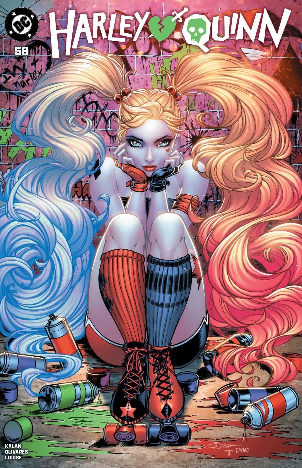 HARLEY QUINN #58 EXCLUSIVE TRADE - SORAH SUHNG