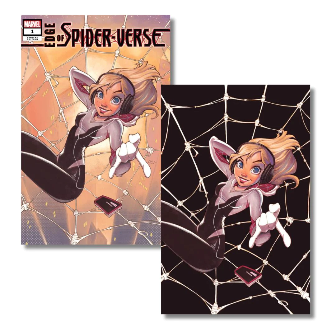 EDGE OF SPIDER-VERSE #1 EXCLUSIVE VIRGIN/TRADE - SPIDER-GWEN - 1ST APP - ZULLO