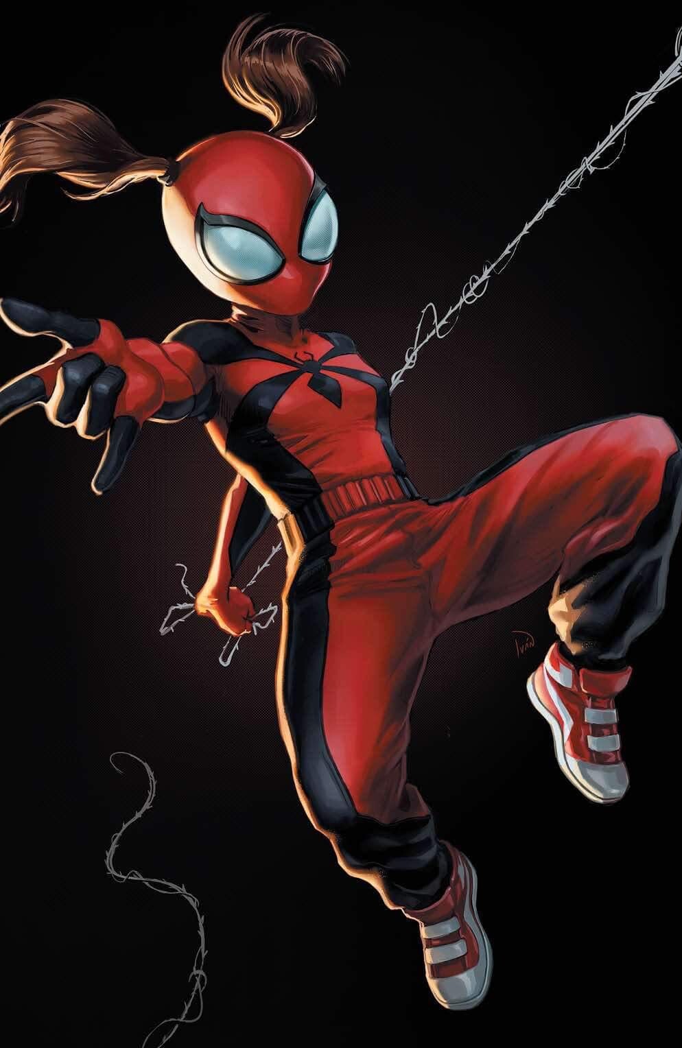 SPIDER-BOY #12 EXCLUSIVE VIRGIN - 1ST APP SPIDER-GIRL -  TALAVERA LTD 1K