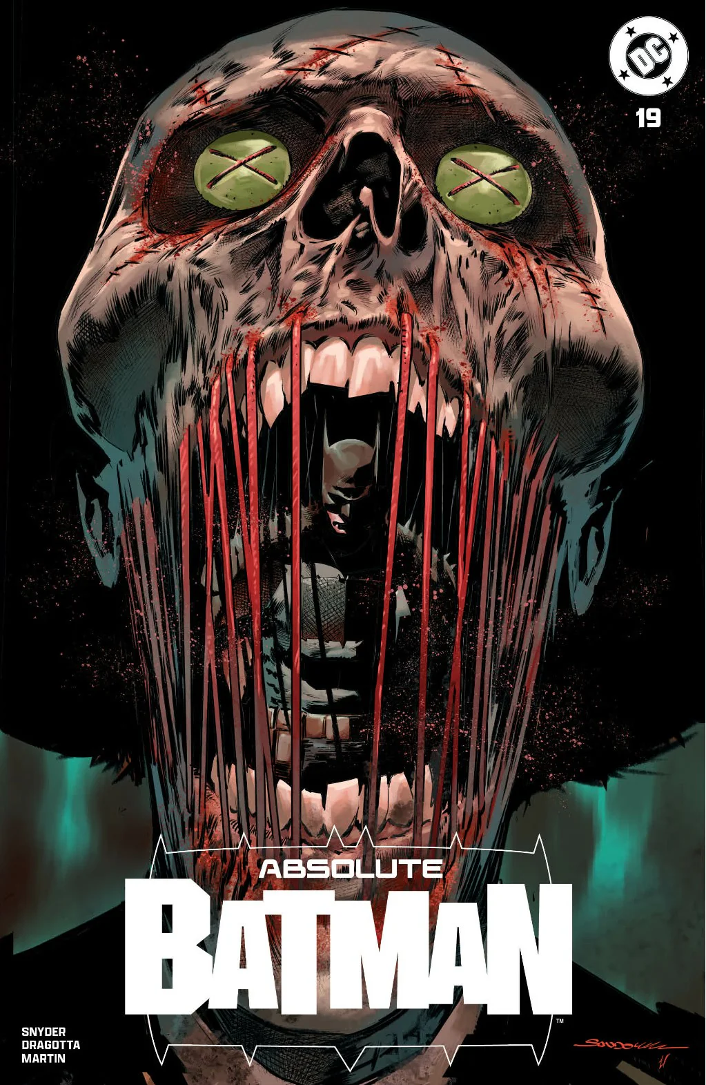 ABSOLUTE BATMAN #19  EXCLUSIVE - SANDOVAL  -1ST SCARECROW
