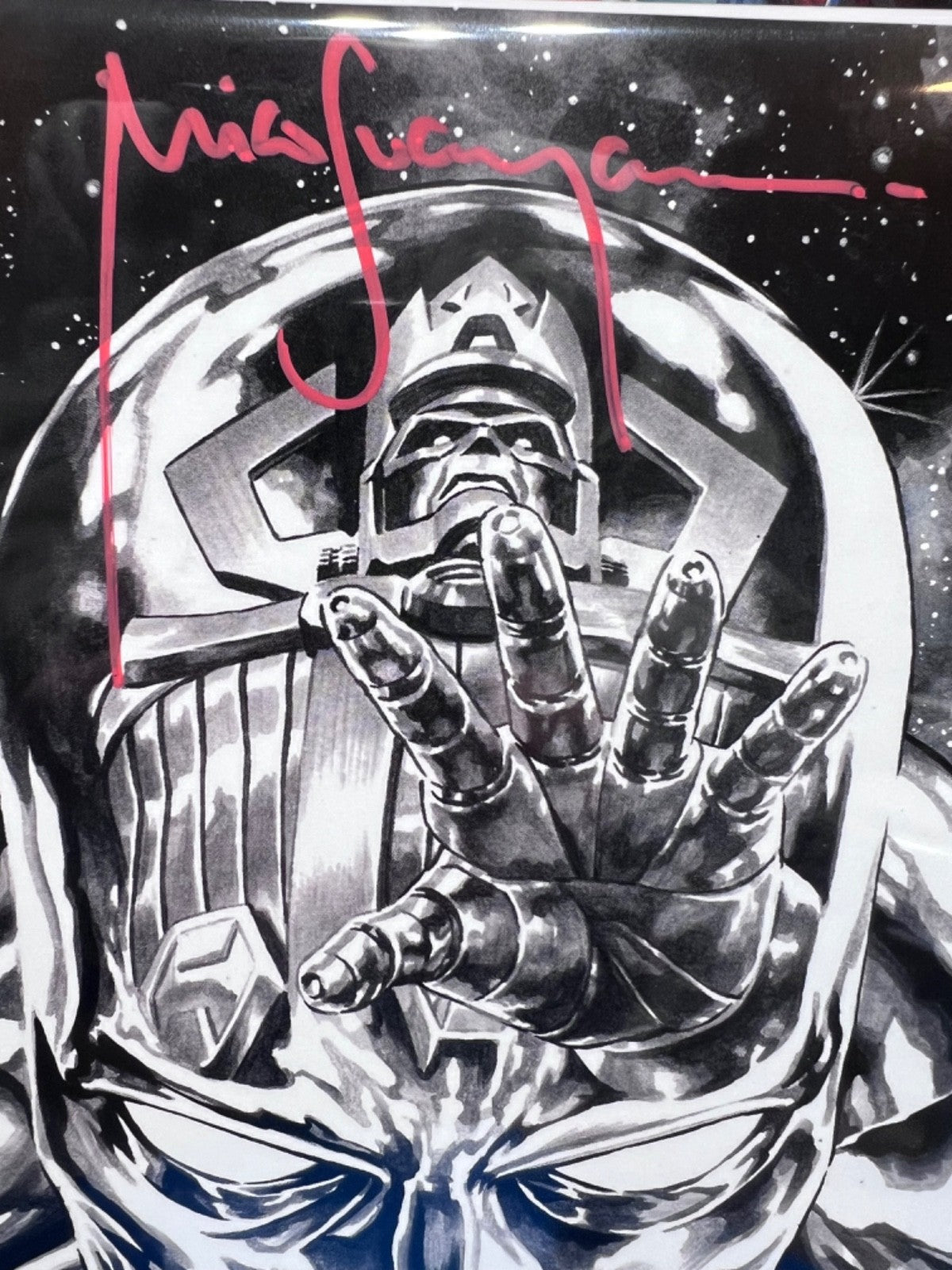 DEATH OF THE SILVER SURFER #1 SDCC VIRGIN EXCLUSIVE SIGNED MICO SUAYAN COA