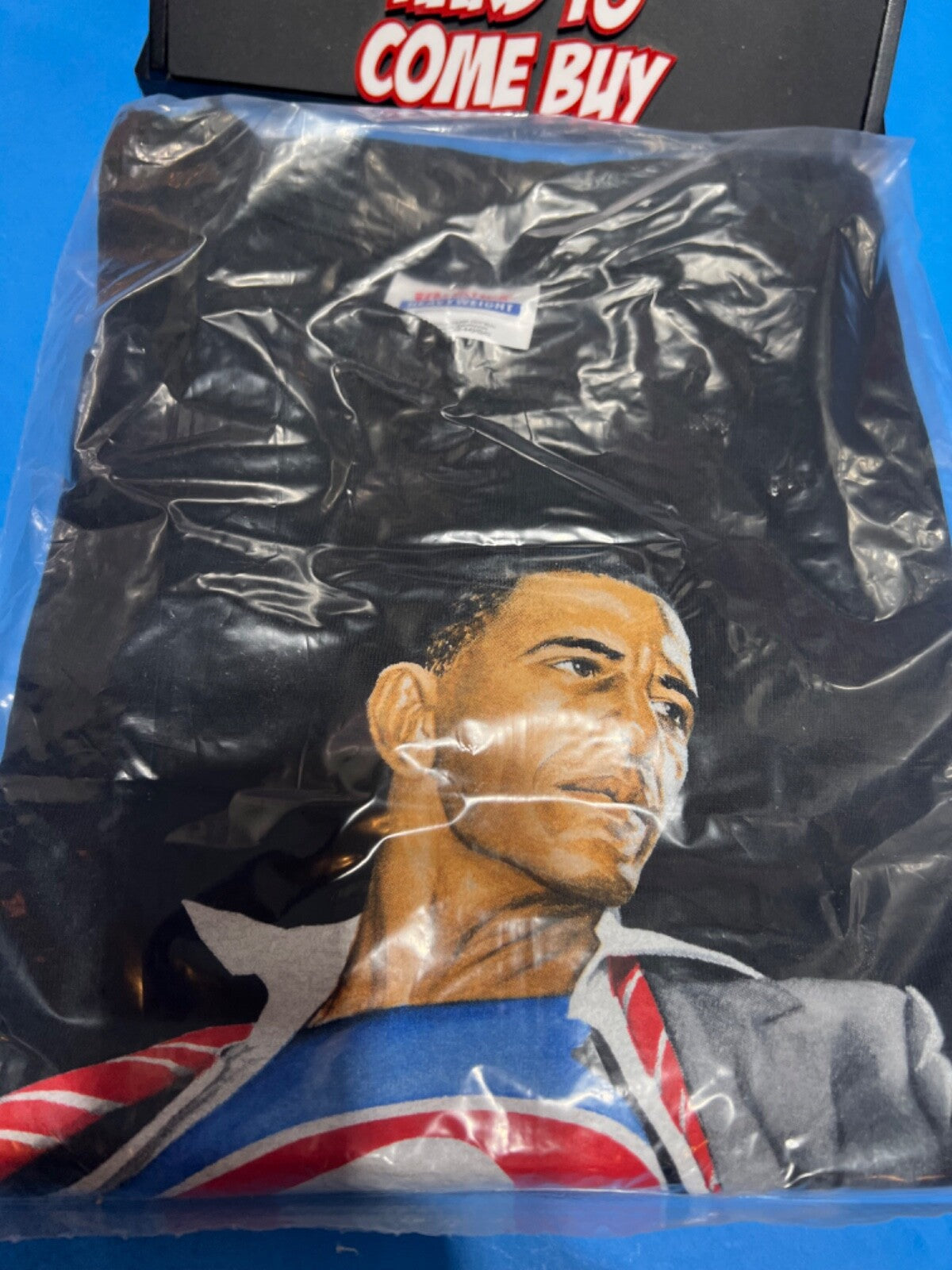 BARACK OBAMA #1 (1ST PRINT) 10 COPIES CAMPBELL + ALEX ROSS LARGE TSHIRT (NEW)