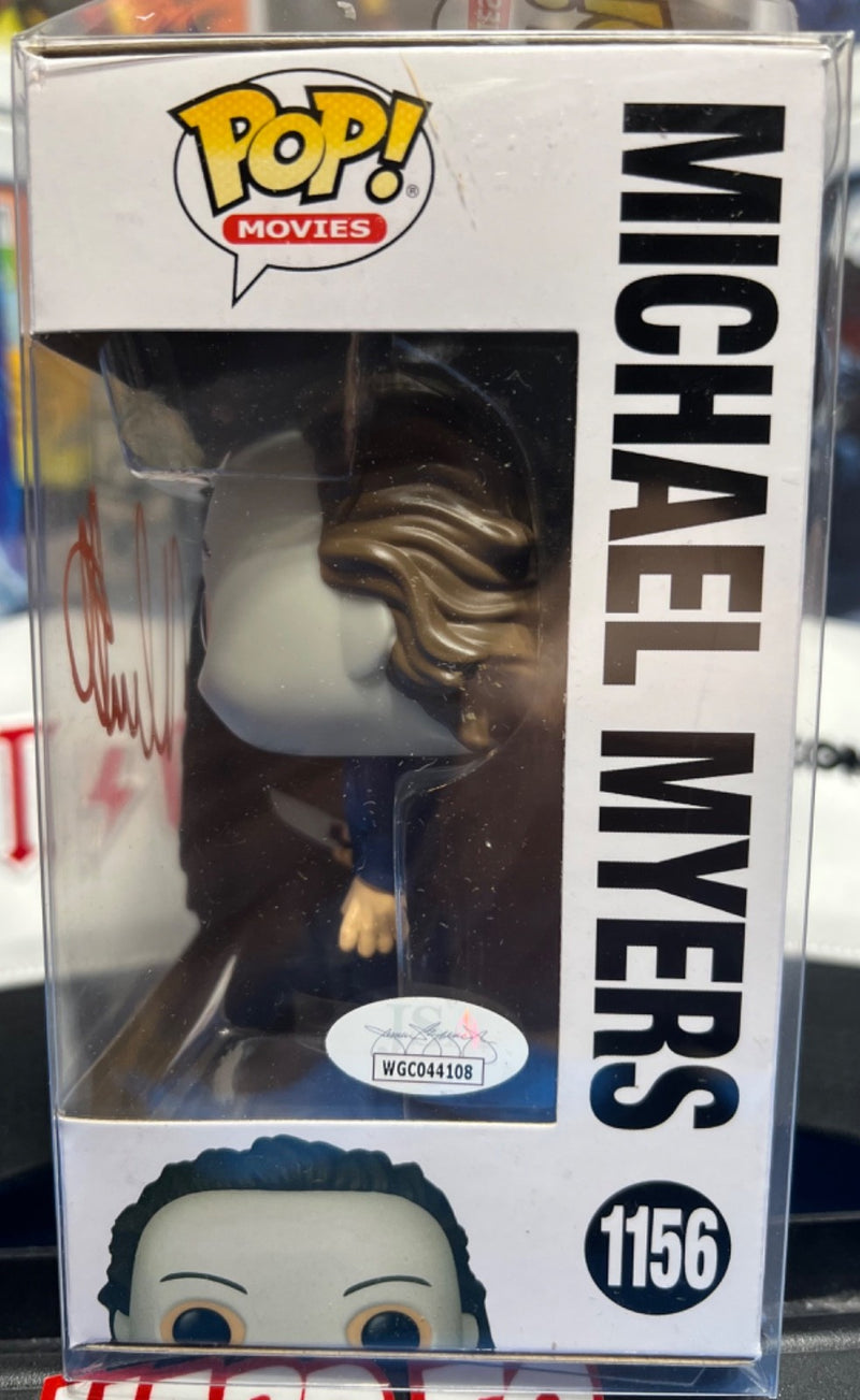 NICK CASTLE SIGNED FUNKO POP #1156 HALLOWEEN MICHAEL MYERS JSA CERT